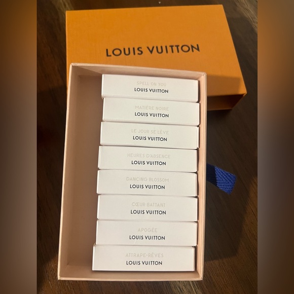 Best Deal!!8 Louis Vuitton perfume samples with gift box. NIB. Authentic - Picture 3 of 3